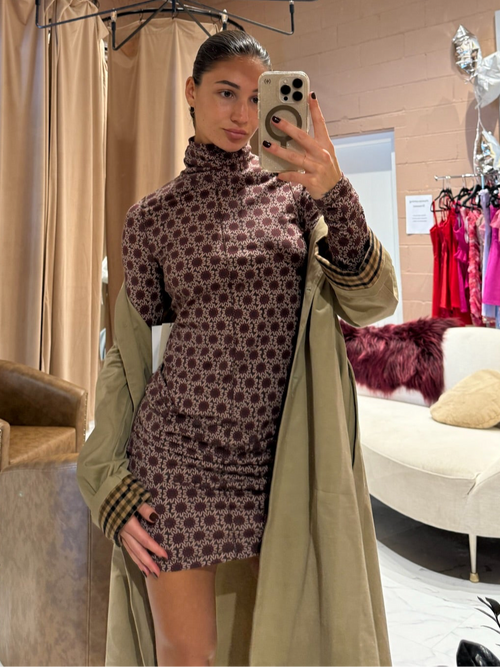 Astrid turtleneck dress