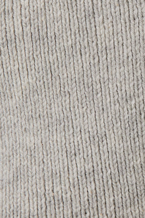 Carrie grey knit vest