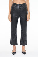 Lennon boot crop vegan leather
