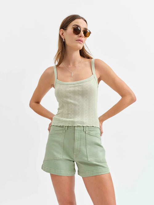 Blossom baby tank pistachio