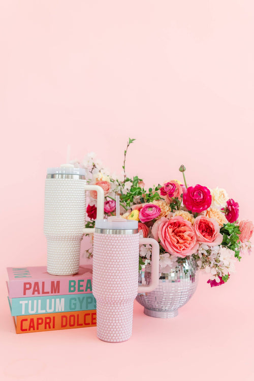 Pink Pearl Tumbler 40oz
