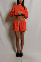 Layla clementine french terry shorts
