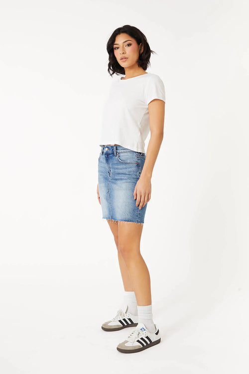 Miley denim skirt