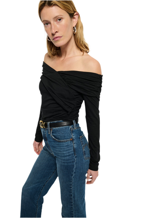 Mika off the shoulder top