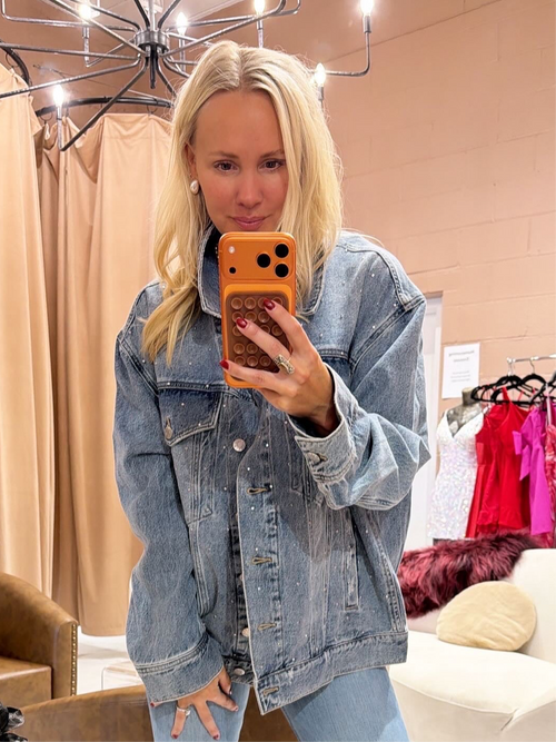 Beau denim boyfriend jacket