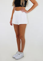 Heat Wave Shorts White