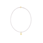enewton Hope signature cross bracelet - Silky white