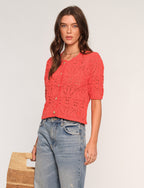Letitia red cardi