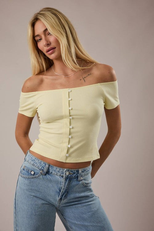 Daria off the shoulder top
