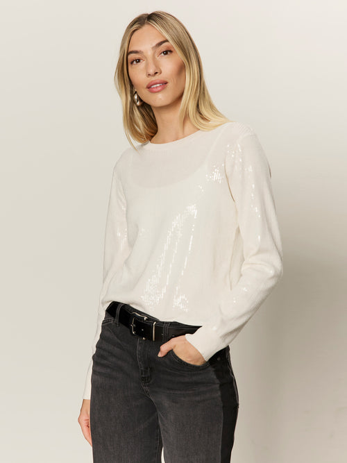 Sparkle together sweater top