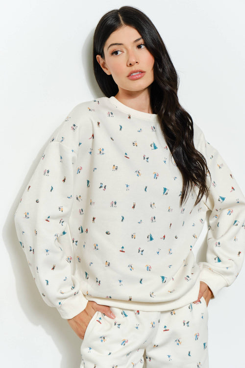 The ski bunny sweatshirt
