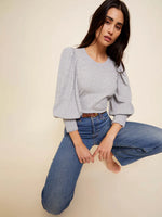 Loren Tee heather grey