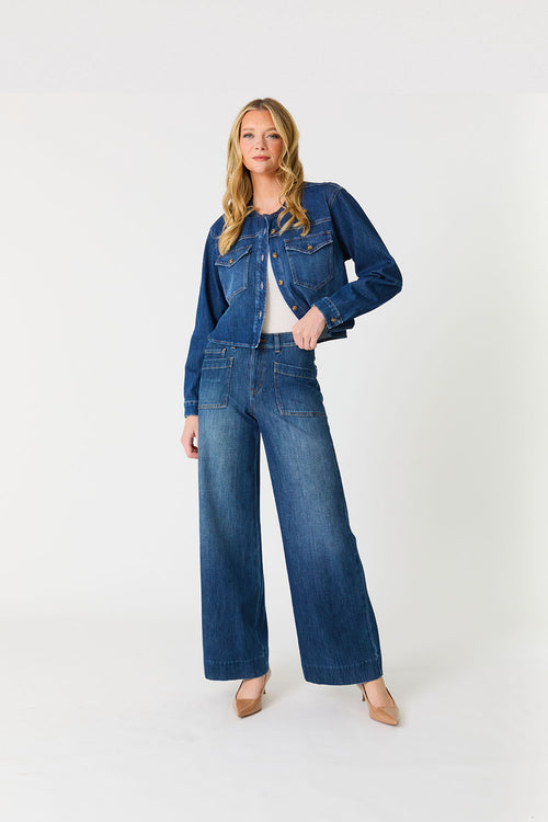 Maeve denim pant