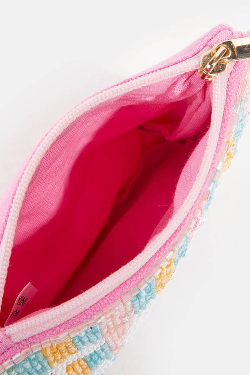 Cash Money Print Coin Purse