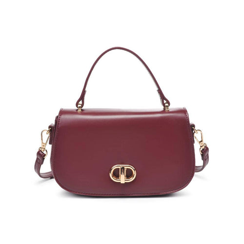 Nadine Crossbody: Wine