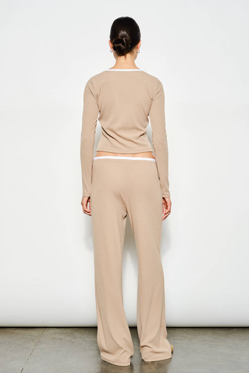 Sunny ribbed Pant