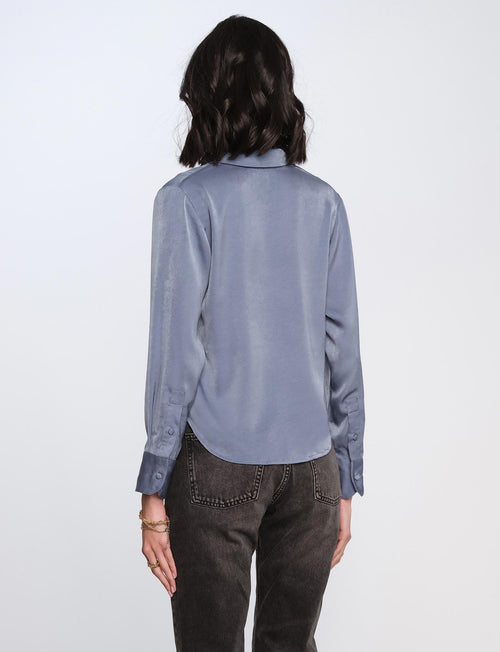 Maika sea blue blouse