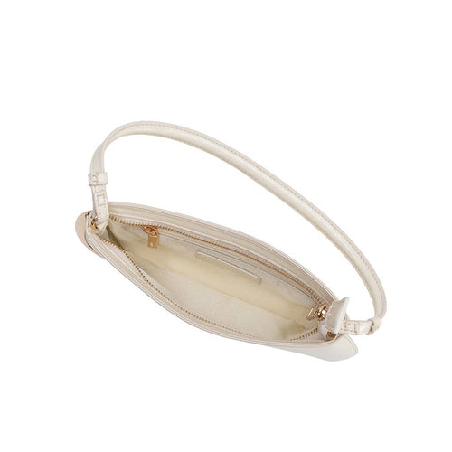 Sade Ivory Recycled Vegan Leather Shoulder Bag