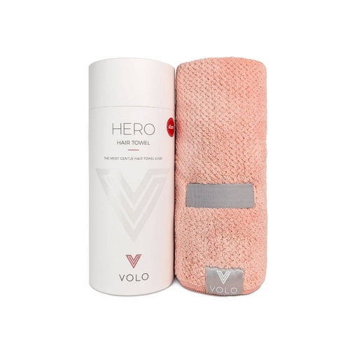 VOLO Hero Hair Towel- Cloud Pink