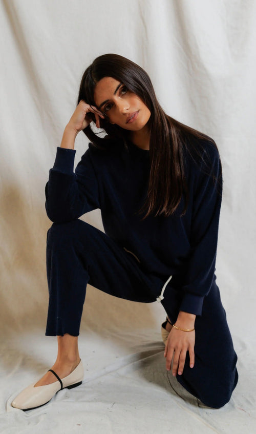 Saylor Navy sweatshirt