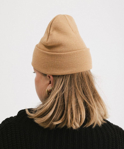 GP Knit Beanie: Latte