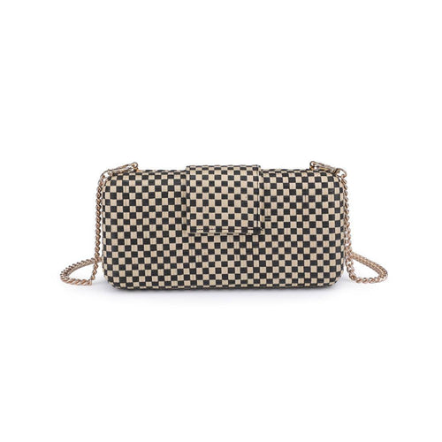Sylvi Evening Bag: Black Natural