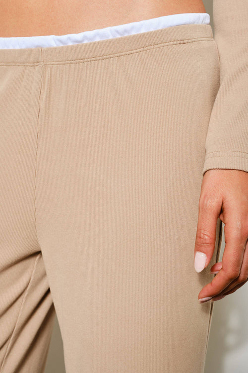 Sunny ribbed Pant