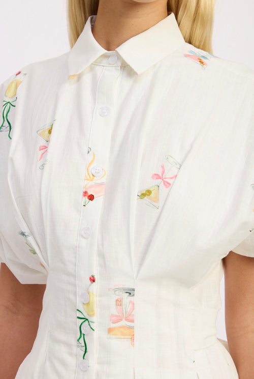 Leanne shirt dress