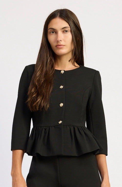 Beckham Peplum Top