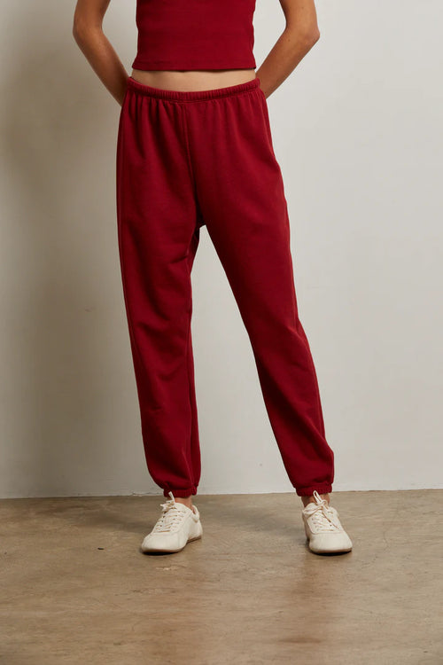 Johnny sweatpant in maple