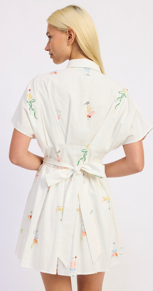 Leanne shirt dress