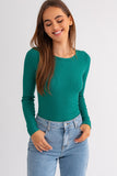 Long Sleeve bodysuit green