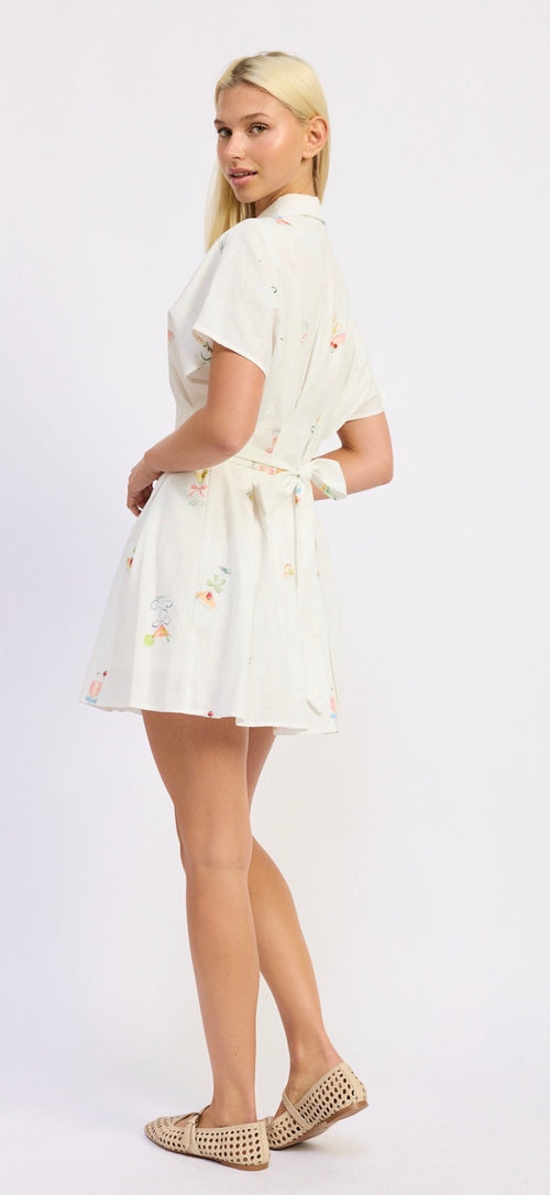 Leanne shirt dress