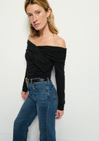 Mika off the shoulder top