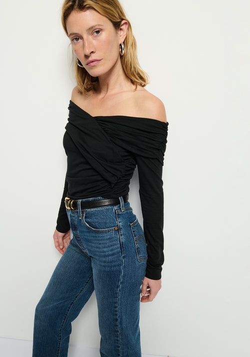 Mika off the shoulder top