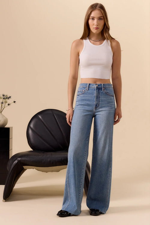 Far Out with Seaming Wide Leg