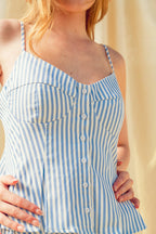 Stretch Peplum Top