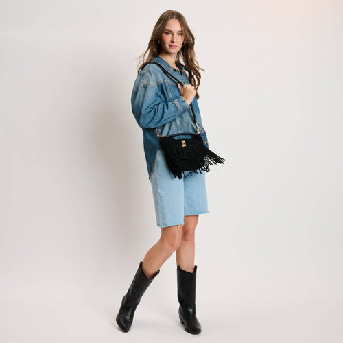 Faith Crossbody: Black