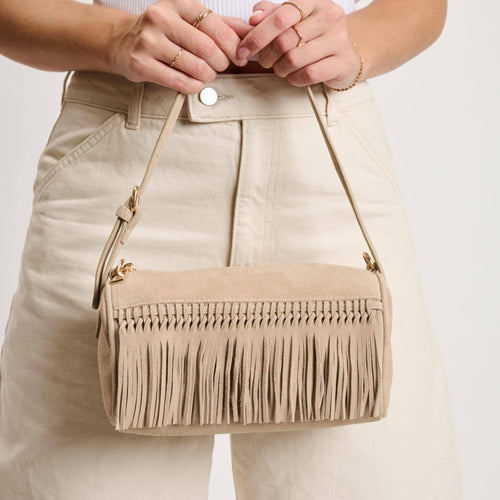 Emmi Shoulder Bag: Natural