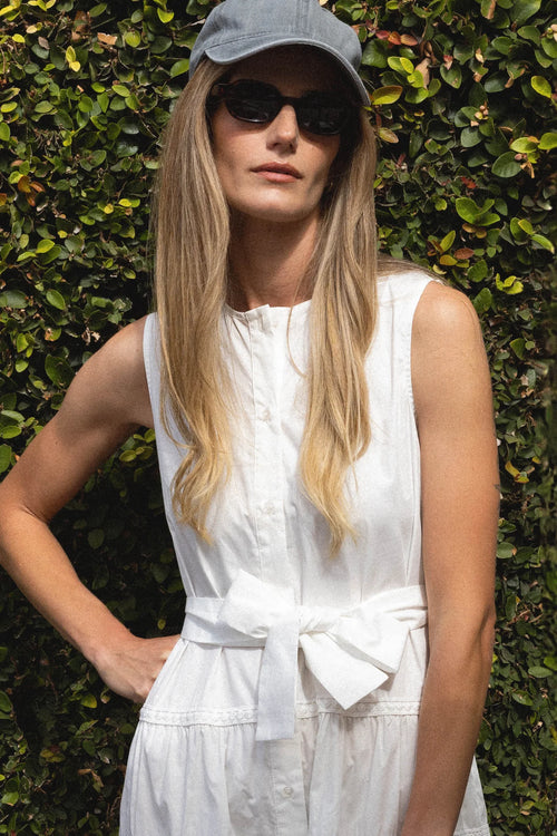 The Sleeveless Zandra Dress - THE SHIRT