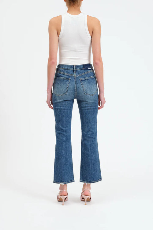 Soho high rise ankle flare