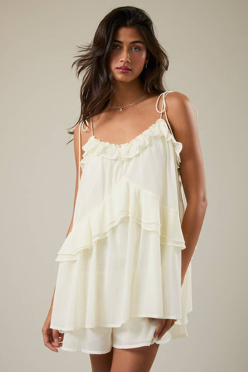 Parker ruffle romper