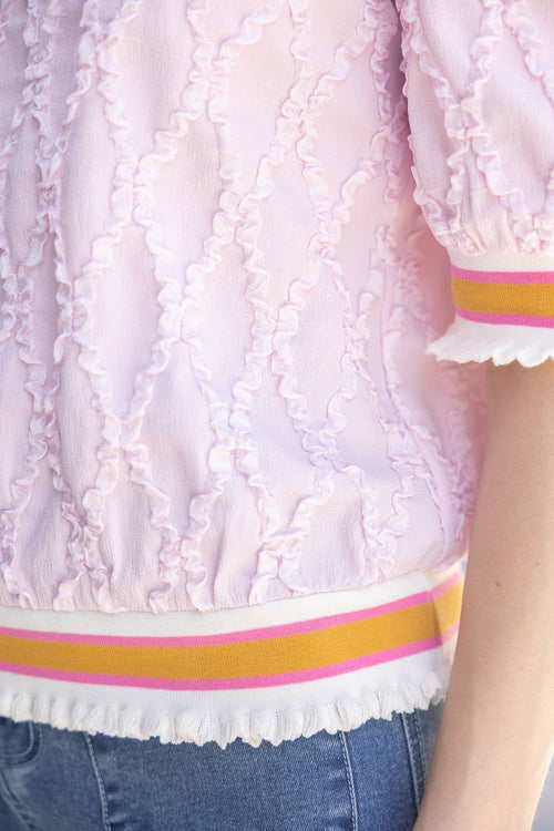 Callie pink diamond top