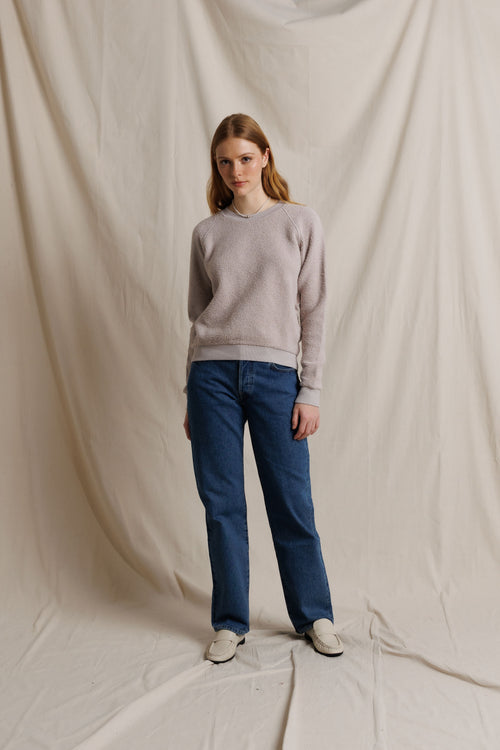 Ziggy - inside out fleece Cloud Gray