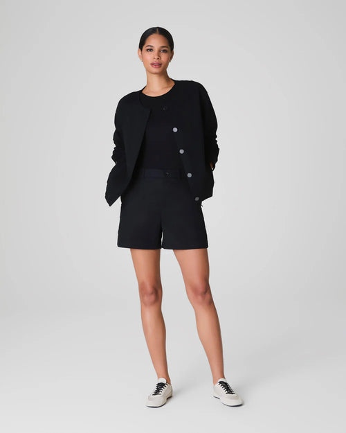 Spanx stretch twill short Black