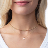 Enewton 16" gold - signature cross gold charm