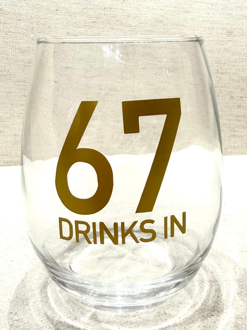 Festive Wine Glasses - Various