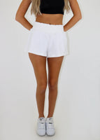 Heat Wave Shorts White