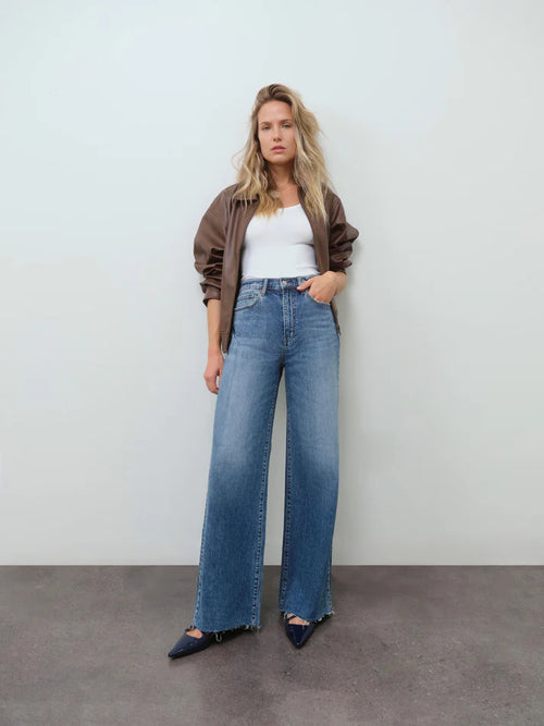 Far out wide leg jean