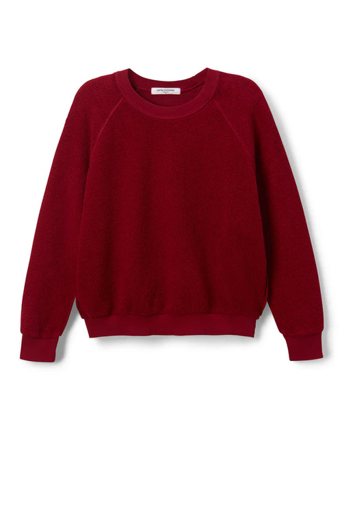 Ziggy inside out sweatshirt in maple